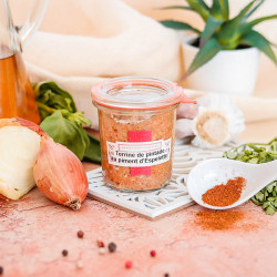 Terrine de pintade au piment d'Espelette 100G