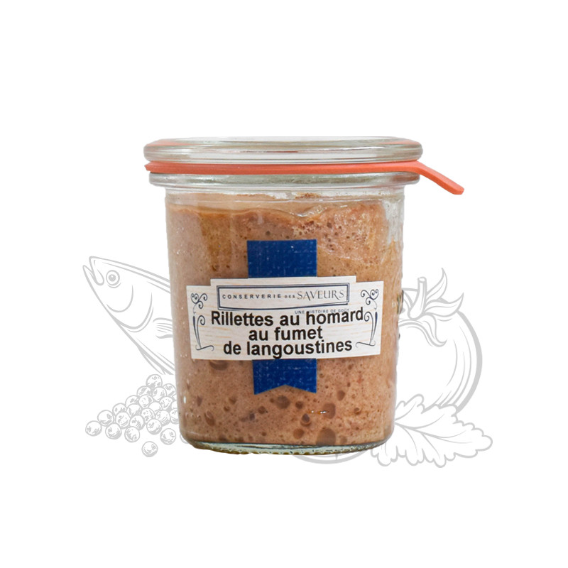 Rillettes au homard au fumet de langoustines 100G